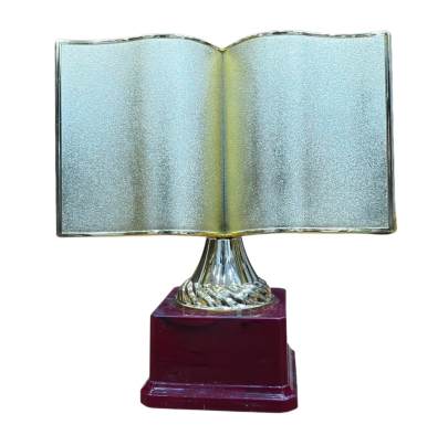 Book Model Trophy /Trophies for Winners appreciations/ Events Awards Teachers /Students/ Offices