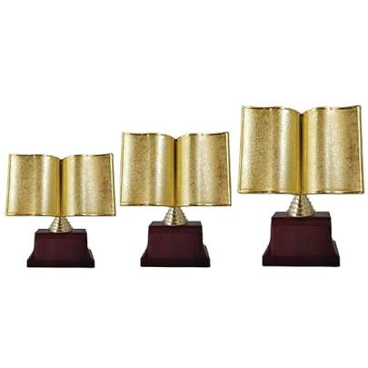 Book Model Trophy /Trophies for Winners appreciations/ Events Awards Teachers /Students/ Offices