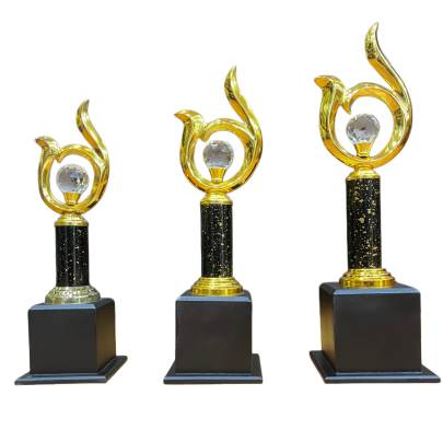 C250 Premium Metal Trophy/Corporate trophy/Crystal Trophy