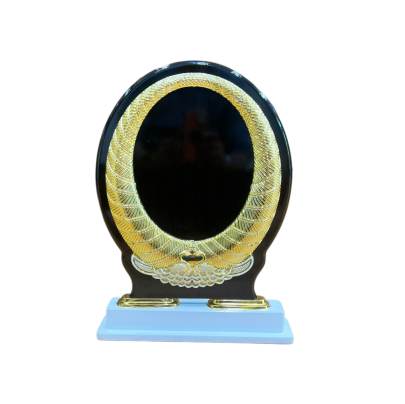 C7001 Brown Oval wooden Memento/ Corporate Memento/ Salvers/ appreciation Trophy/Award Trophy