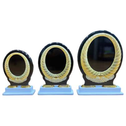 C7001 Brown Oval wooden Memento/ Corporate Memento/ Salvers/ appreciation Trophy/Award Trophy