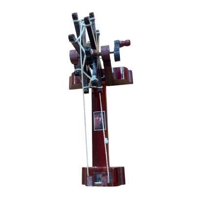 Mini Gandhi Charkha | Wooden Charkha | Spinning Wheel | Wooden Khadi Gandhi Charka Showpiece for Home Decor or Gandhi Charkha for Gift or Souvenir or