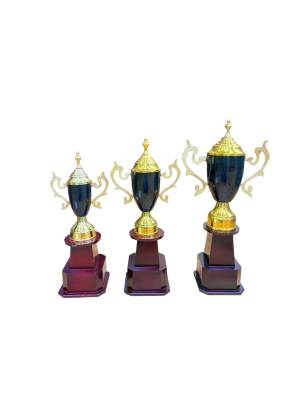 Cup 110 Black/Sports Trophy/Cricket Winner Trophy/Premium Metal Trophy