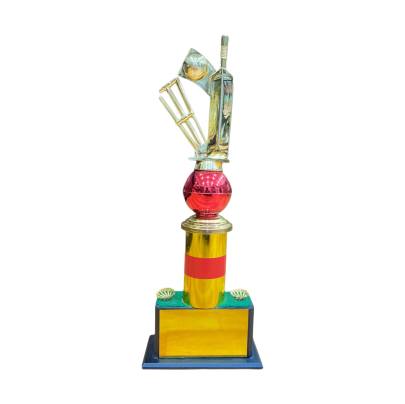  D1049 Fiber material Cricket Trophy