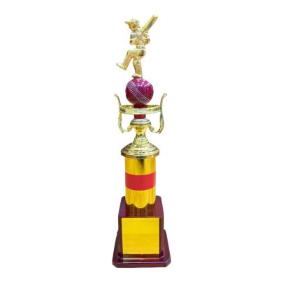 D1050 premium Fiber Cricket Trophy/sports Trophy