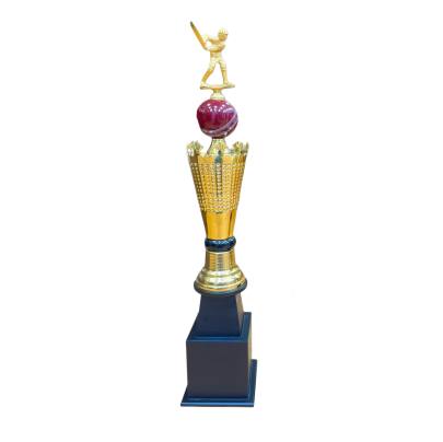 D316 Metal Premium Cricket Trophy