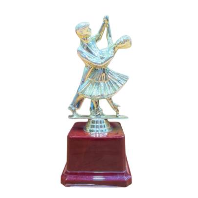 Dancing Award Trophy/Fiber trophy/valentine Day special trophy