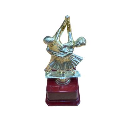 Dancing Award Trophy/Fiber trophy/valentine Day special trophy