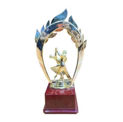 Dancing Couple Trophy/Dancing Award Trophy/Fiber trophy/valentine Day special trophy