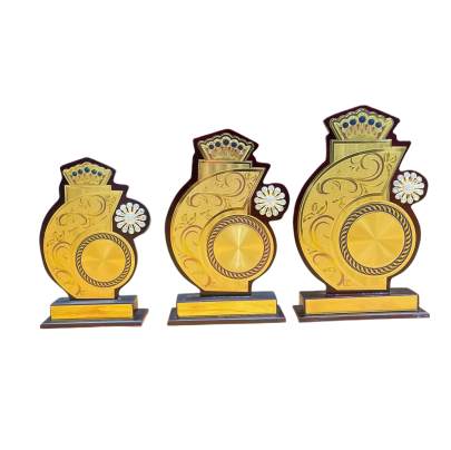 FL256 Premium Wooden Trophy/Award Trophy/Corporate Trophy/Memento