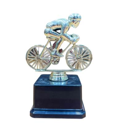 Golden Fiber Best Cycling Award Trophy 