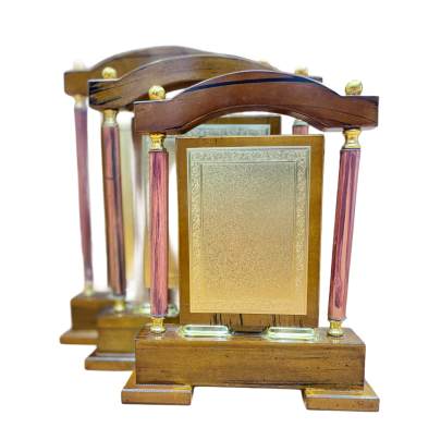 Memento 153/Premium Quality Wooden Memento/Appreciation trophy/Award Trophy