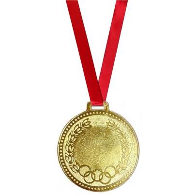 Olympic Designed Medals  2 5 Inch Diameter  Gold  Silver  Brown  for Sports Events