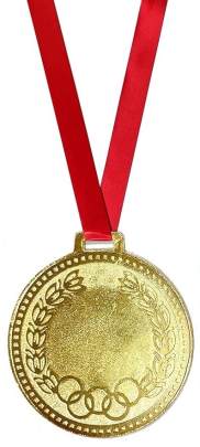 Olympic Designed Medals  2 Inch Diameter  Gold  Silver  Brown  for Sports Events