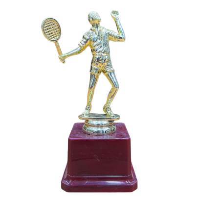 Premium Quality Fiber Badminton Award Trophy/Sports Trophy